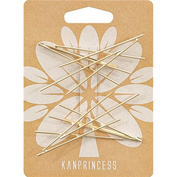 KANPRINCESS 2Pcs 3.1 inch Hair Pins Set Geometric Hair Clips Metal Hair Pin main image 13
